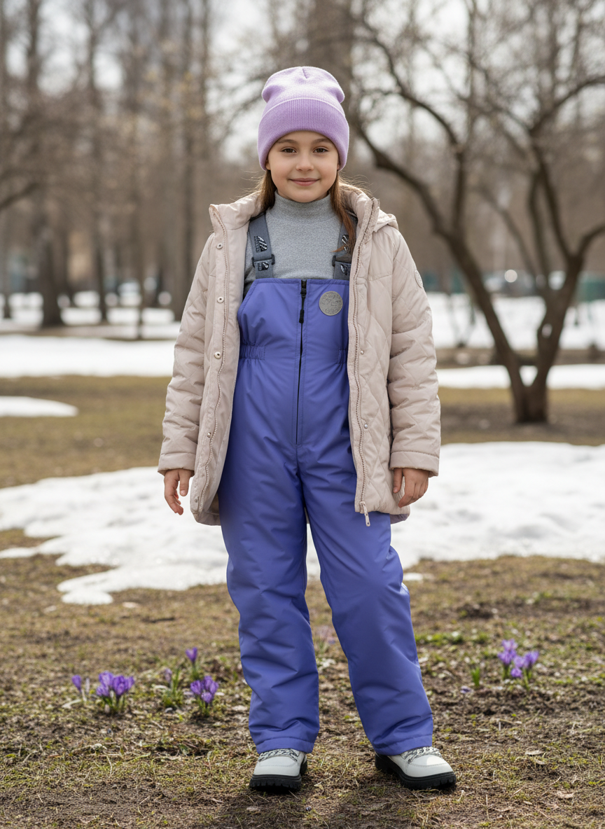 Полукомбинезон Arctic kids 60-013 лаванда - фото 2