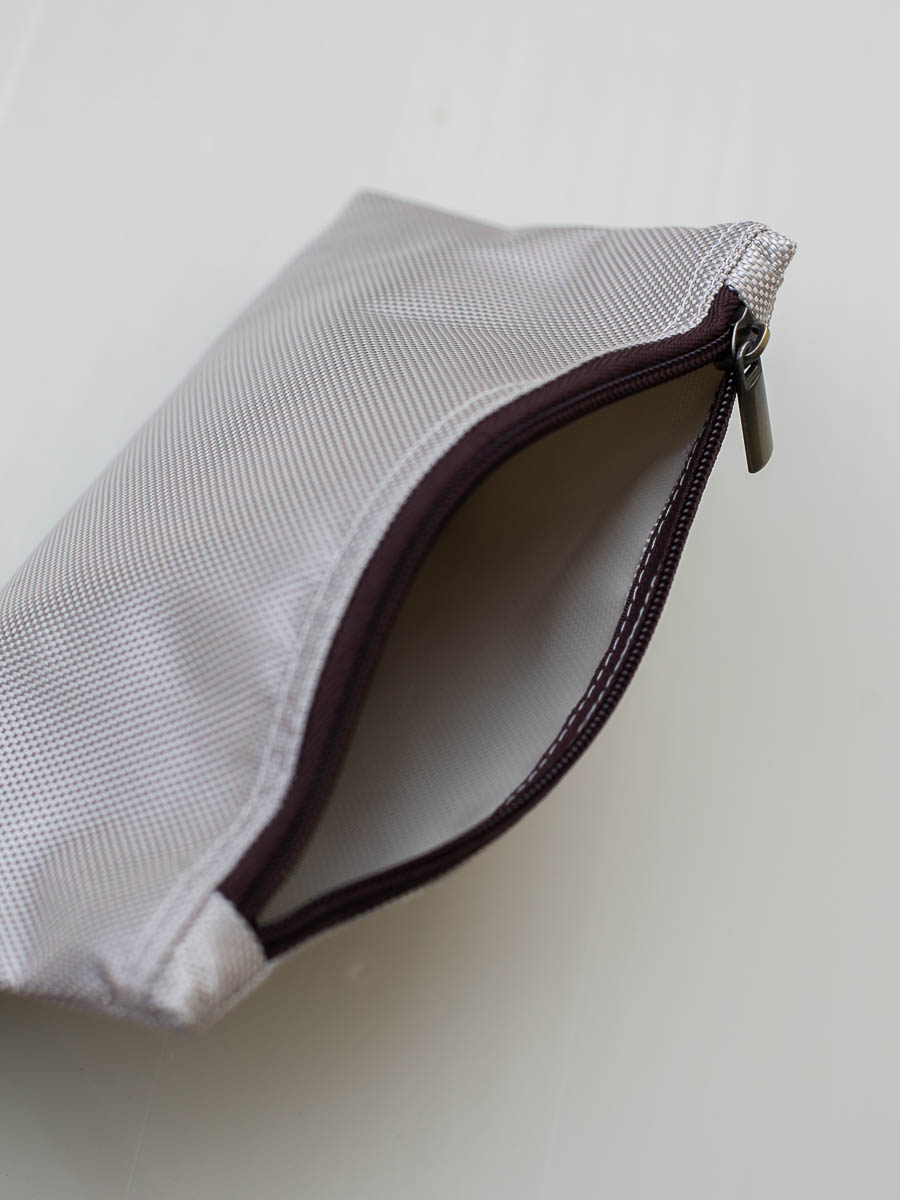 Косметичка Lemur Studio Серебристая - фото 5