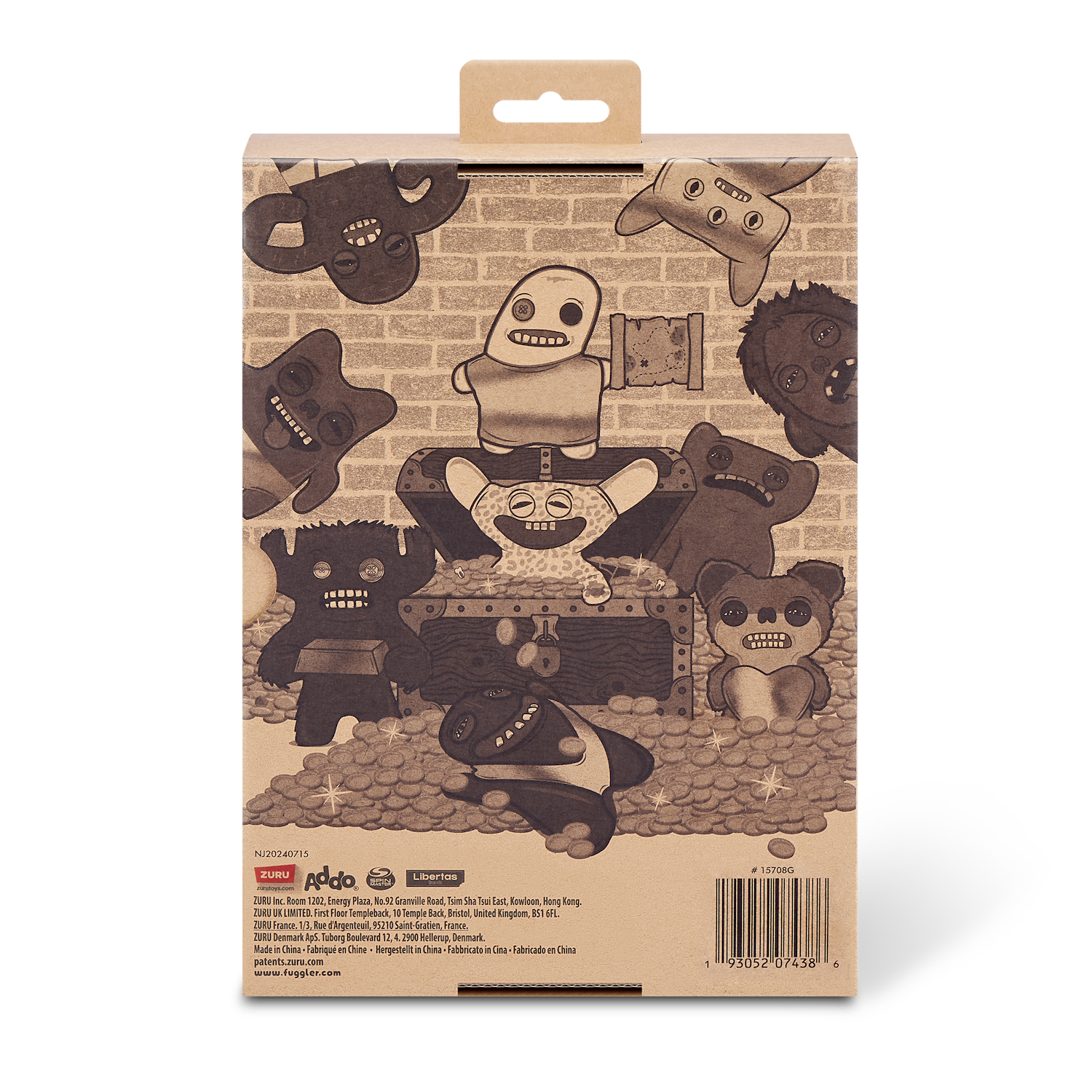 Игрушка мягкая FUGGLER 24 см - фото 12