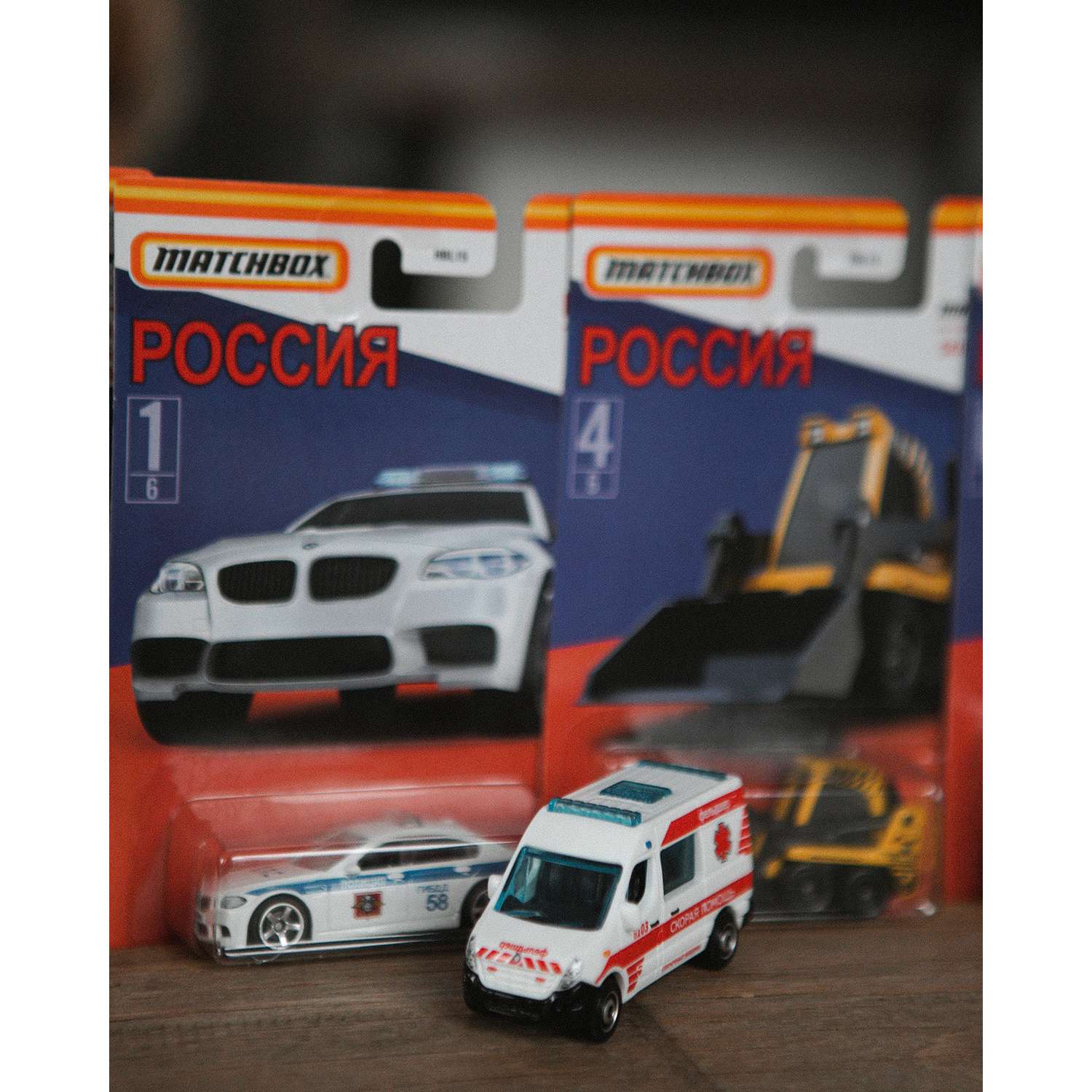 Автомобиль Matchbox Россия в ассортименте HBL15 - фото 31