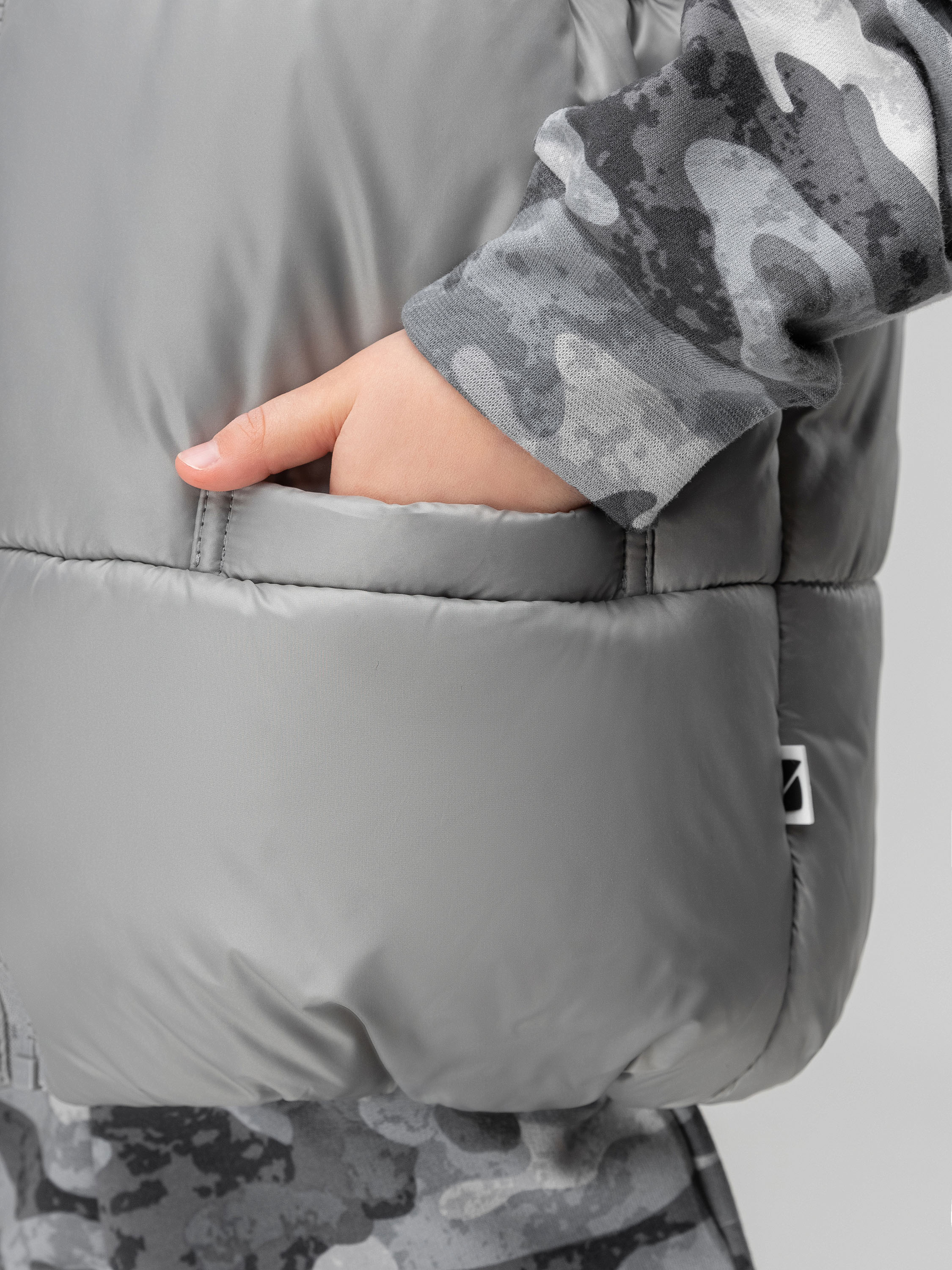 Жилет Bodo 14-56МU_серый - фото 10