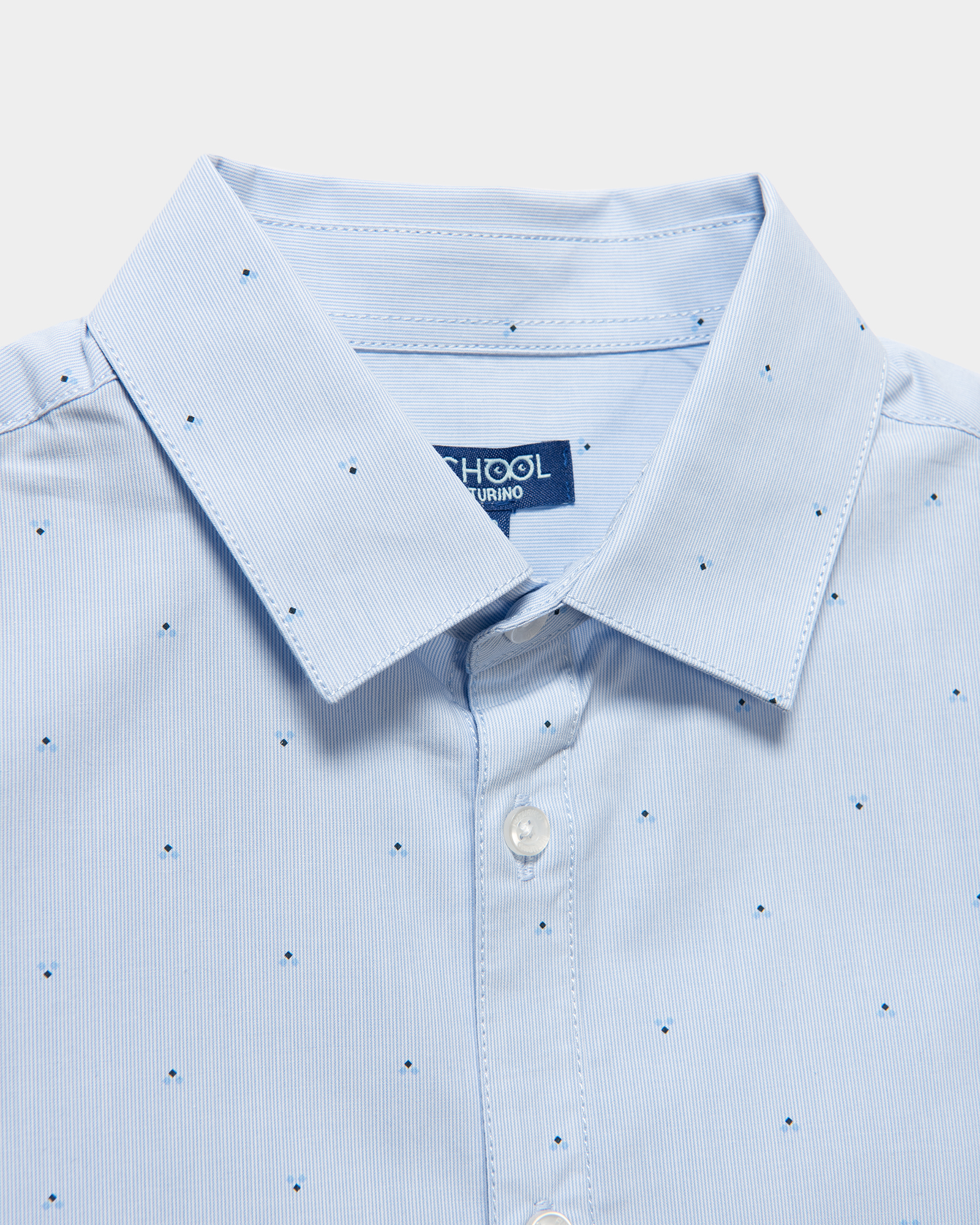 Рубашка Futurino School B24FS2-BS16tb-55 - фото 4