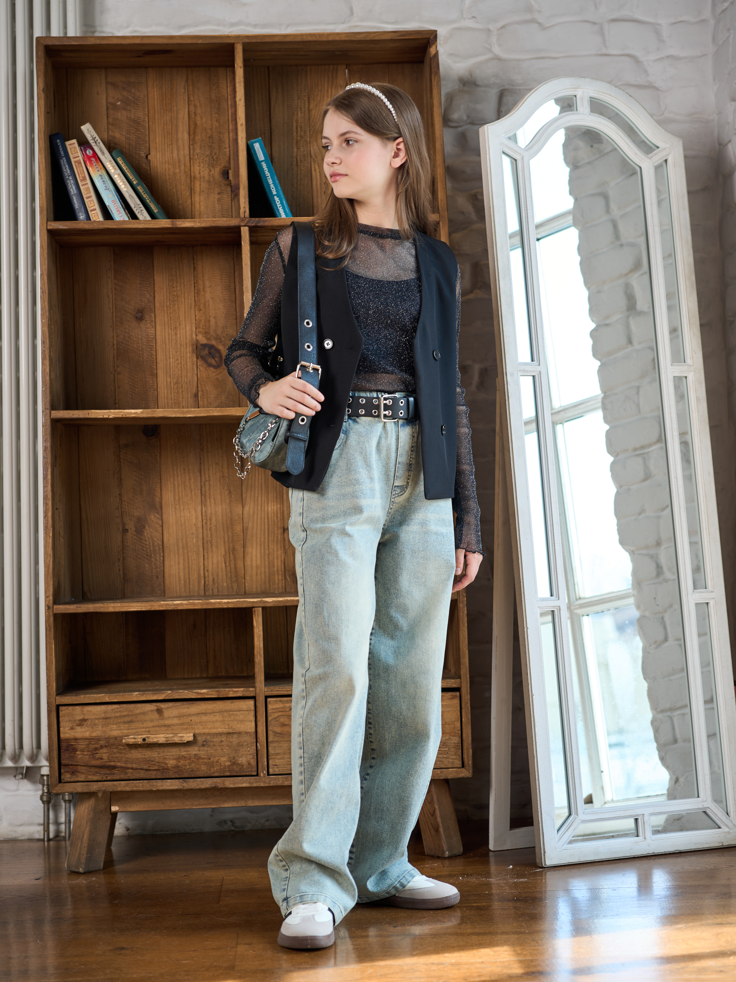 Джинсы СИНИЙ МИР WD8239J-G63 - фото 9