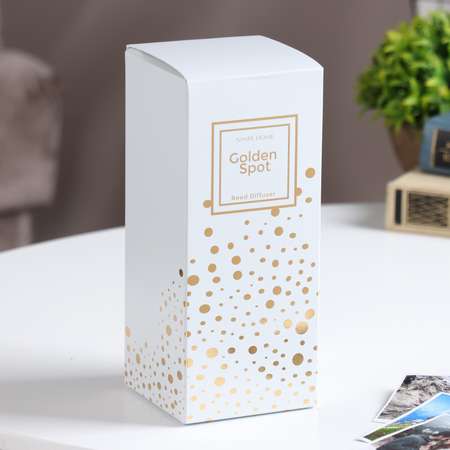Диффузор Sima-Land ароматический «Golden Spot» бузина и грейпфрут 125 мл белый