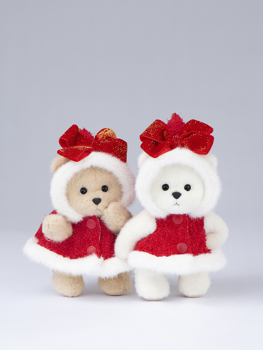 Мягкая игрушка TeddyTales Медведь в Плаще брелок - фото 4