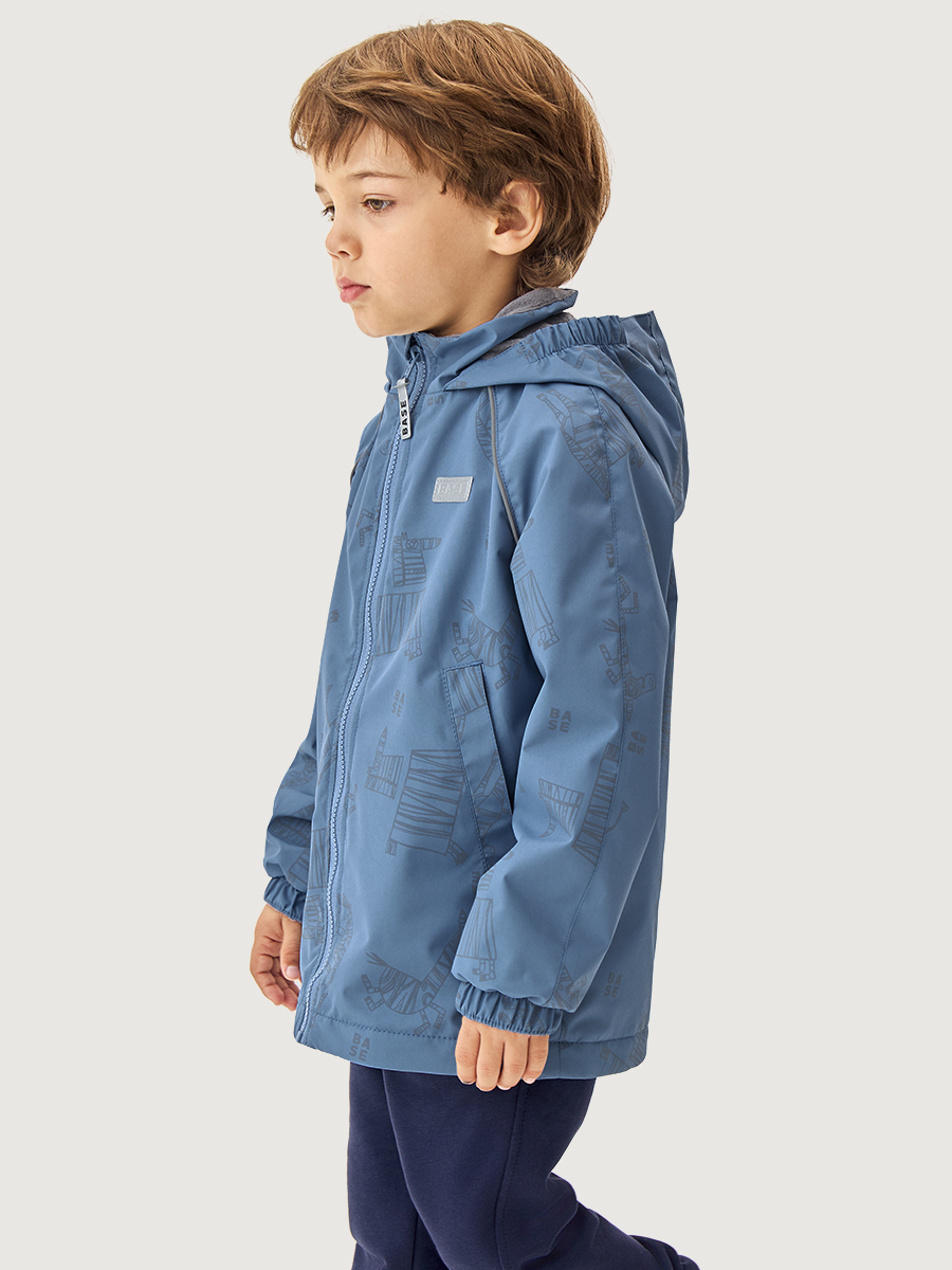 Ветровка BASE by NIKASTYLE б4л10126 джинс - фото 10