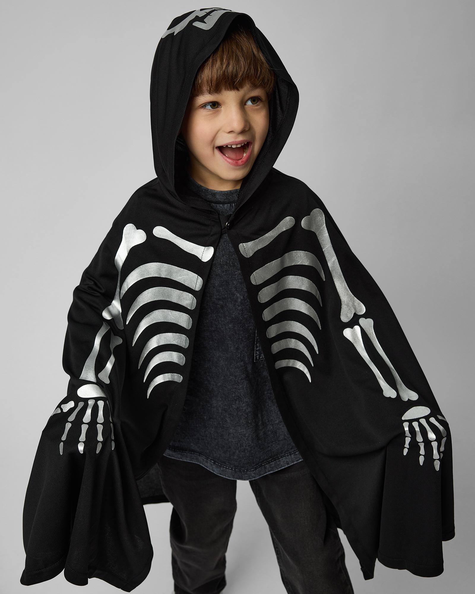 Костюм карнавальный Grimmo Скелет W24-CS10GRkb-99 - фото 6