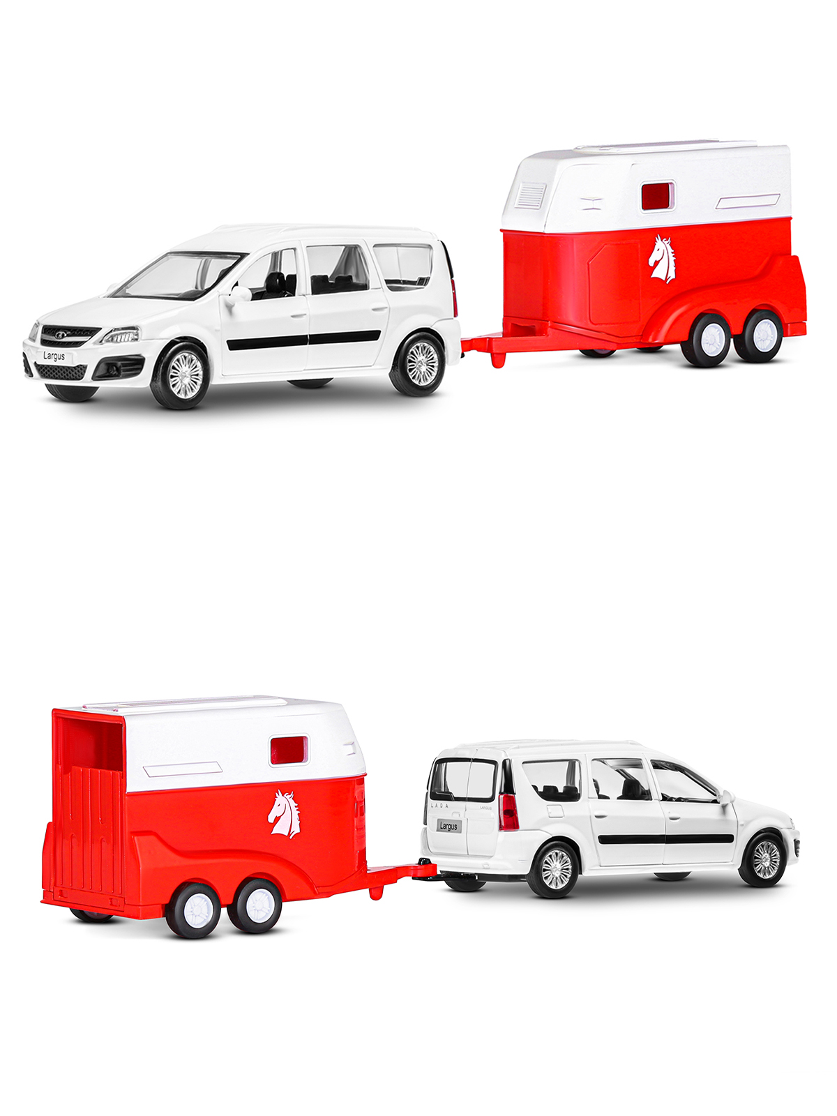 Автомобиль АВТОпанорама LADA Largus 1:43 JB1251631 - фото 13