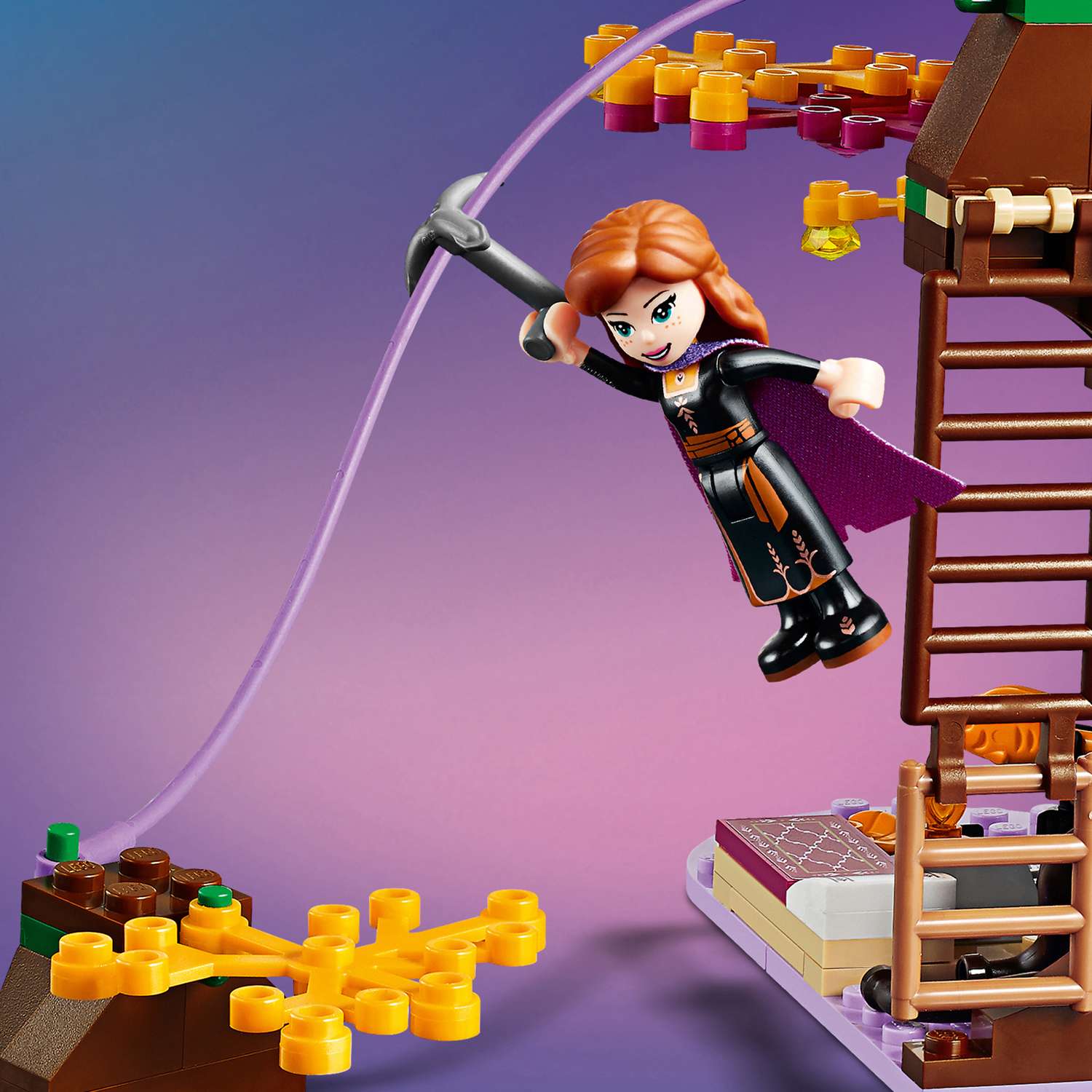 Конструктор LEGO Disney Princess Заколдованный домик на дереве блочный - фото 9