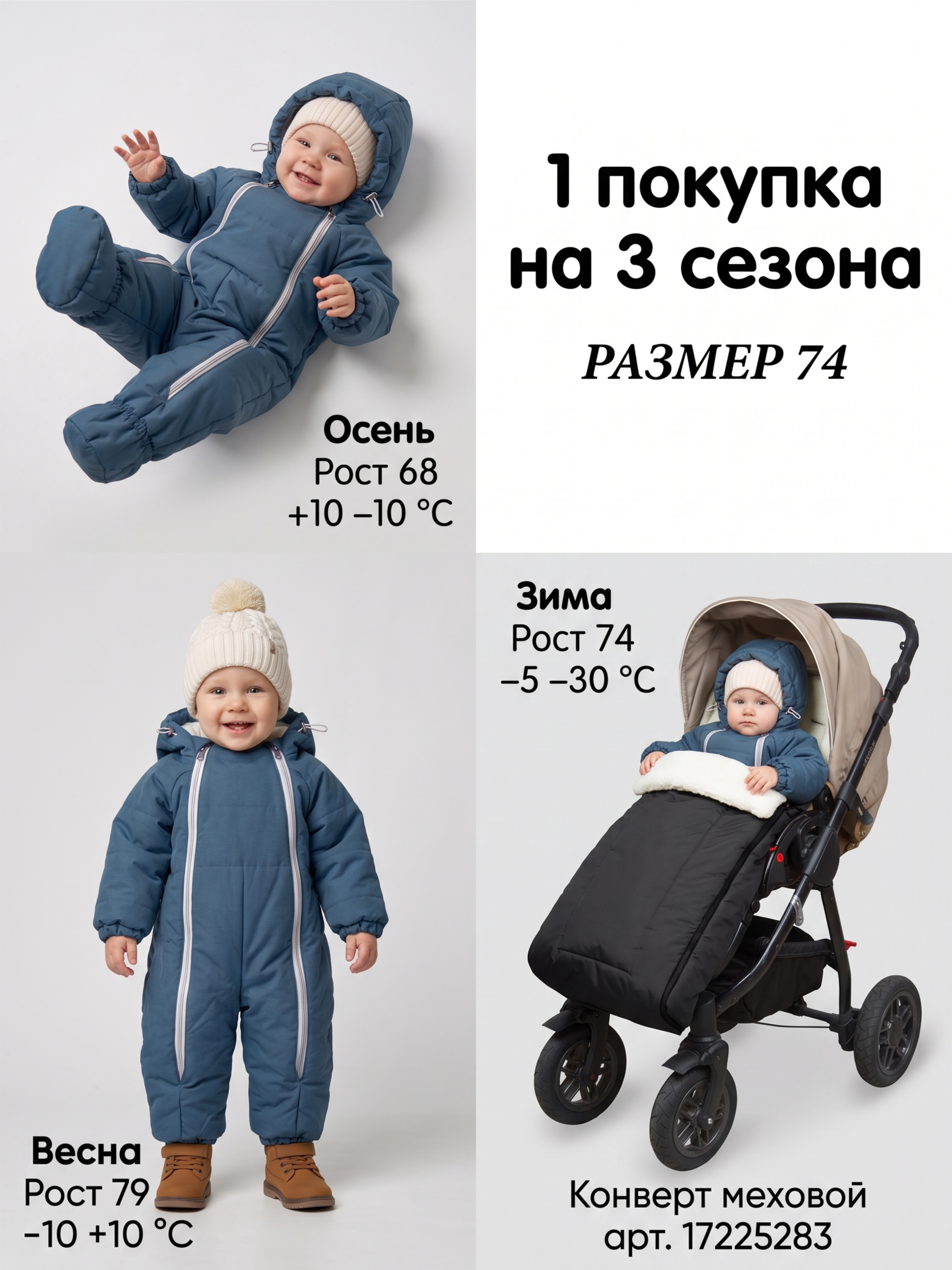 Комбинезон СОННЫЙ ГНОМИК 2315/60 - фото 3