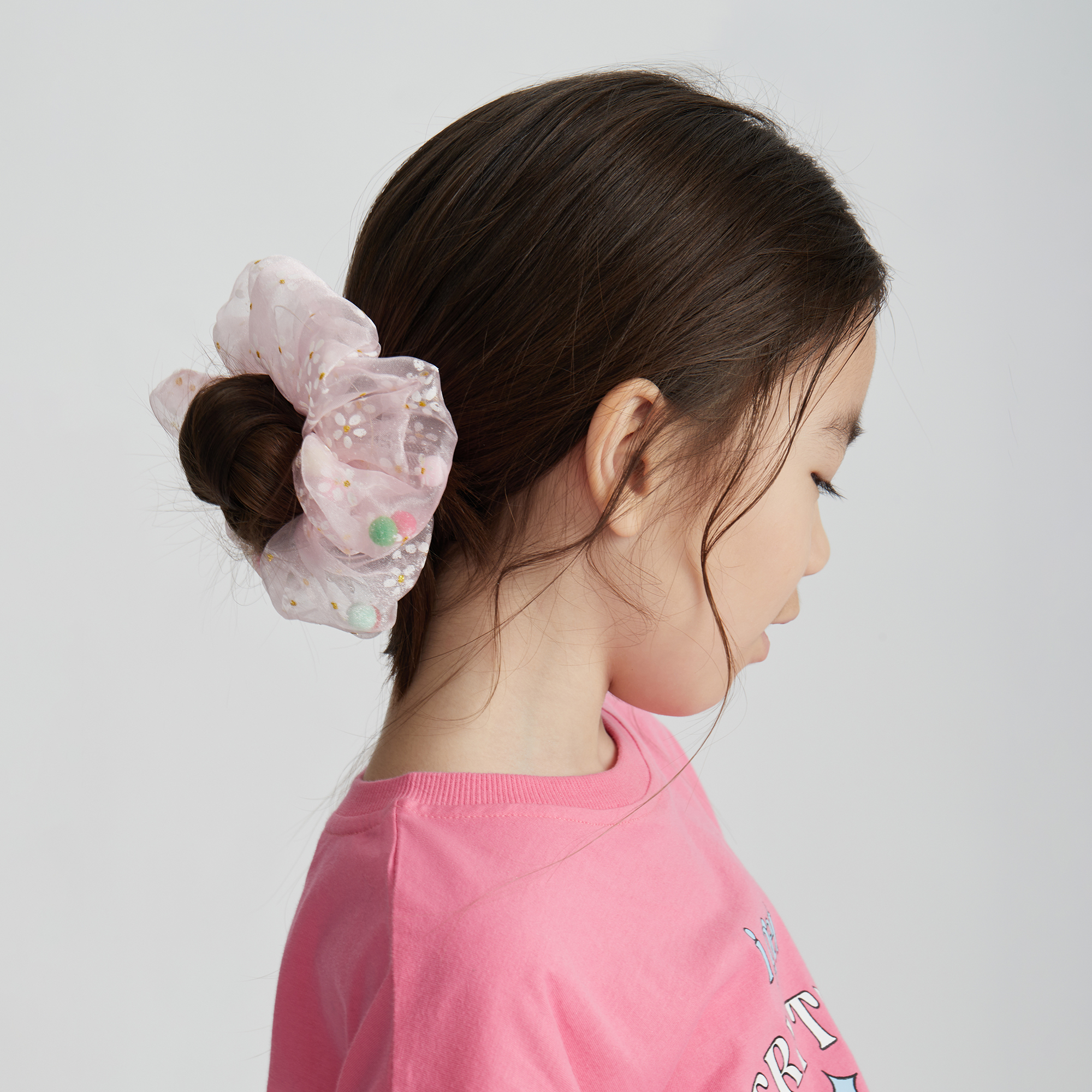 Резинка для волос Happy Baby розовая со светящимися элементами 40051_pink - фото 8
