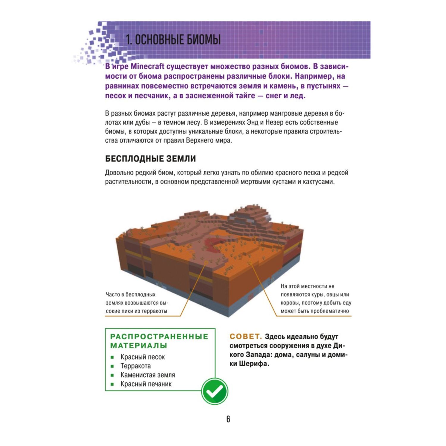 Книга БОМБОРА Minecraft Строительство Иллюстрированное руководство для начинающих - фото 5