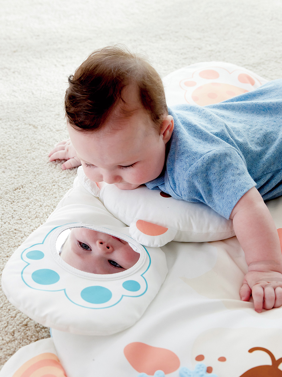 Коврик Hape с дугами, трансформер Обнимающий мишка - фото 4