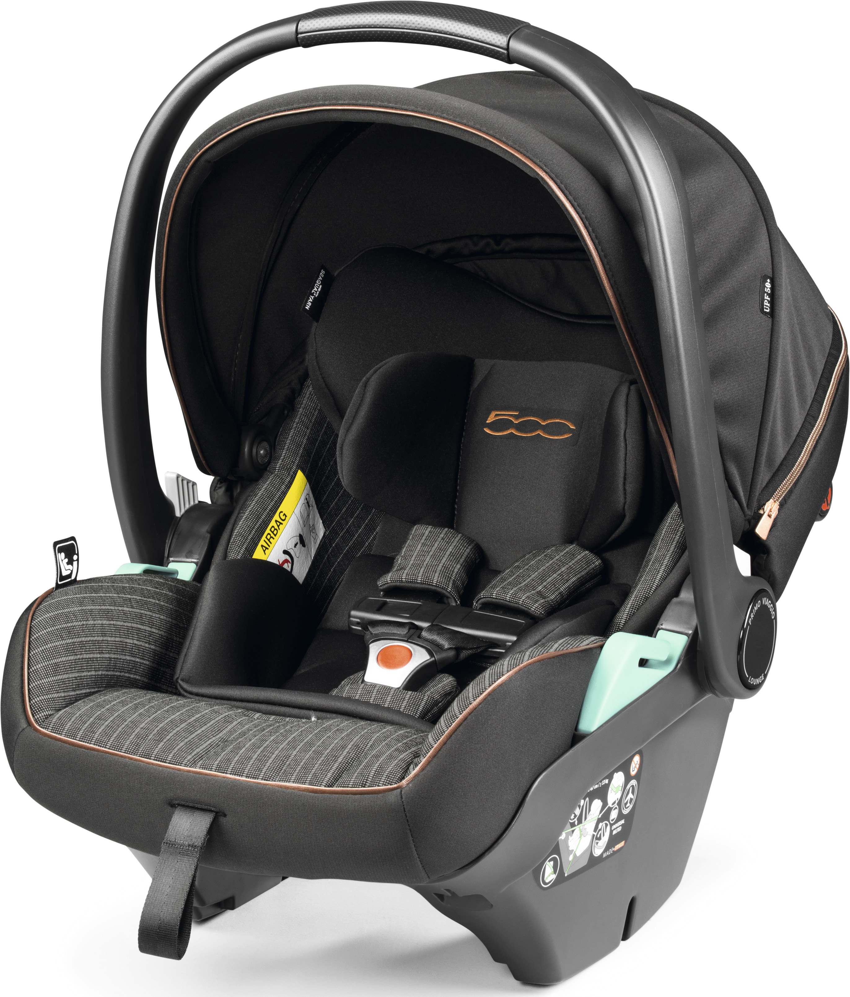 Автокресло Peg-Perego SLK 0 (0 -13 кг) коричневый - фото 1