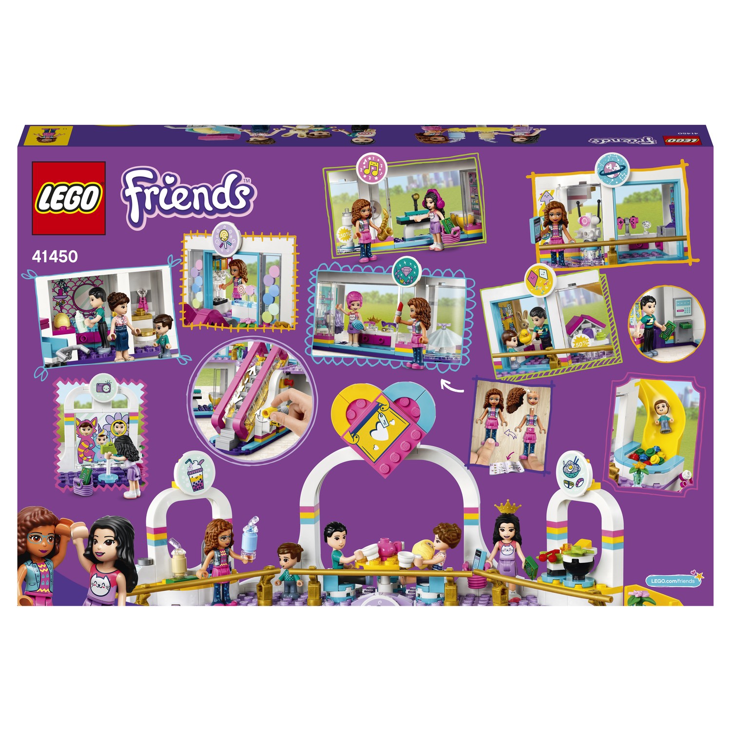 Конструктор LEGO Friends Торговый центр Хартлейк Сити - фото 3