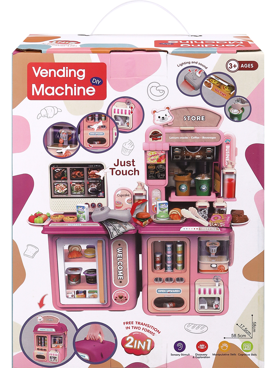 Игровой набор Рыжий кот касса, прилавок, продукты - фото 11