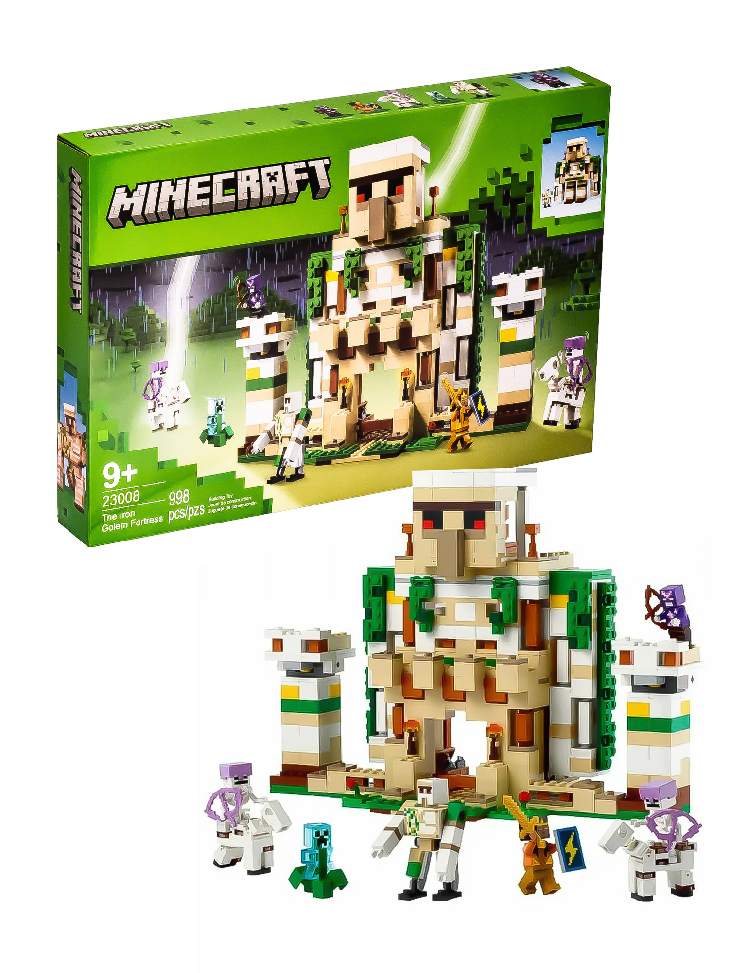 Конструктор Madliani Крепость Железного Голема 998 дет. - фото 2