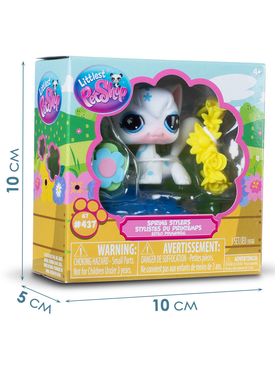 Игровой набор Littlest Pet Shop Весенний вайб Ангорская кошка - фото 5