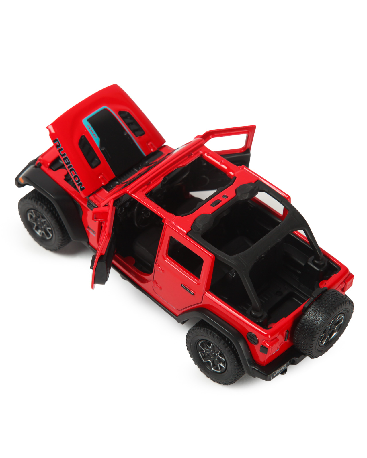 Внедорожник Rastar Jeep Wrangler Rubicon 4xe 1:32 64621 - фото 5