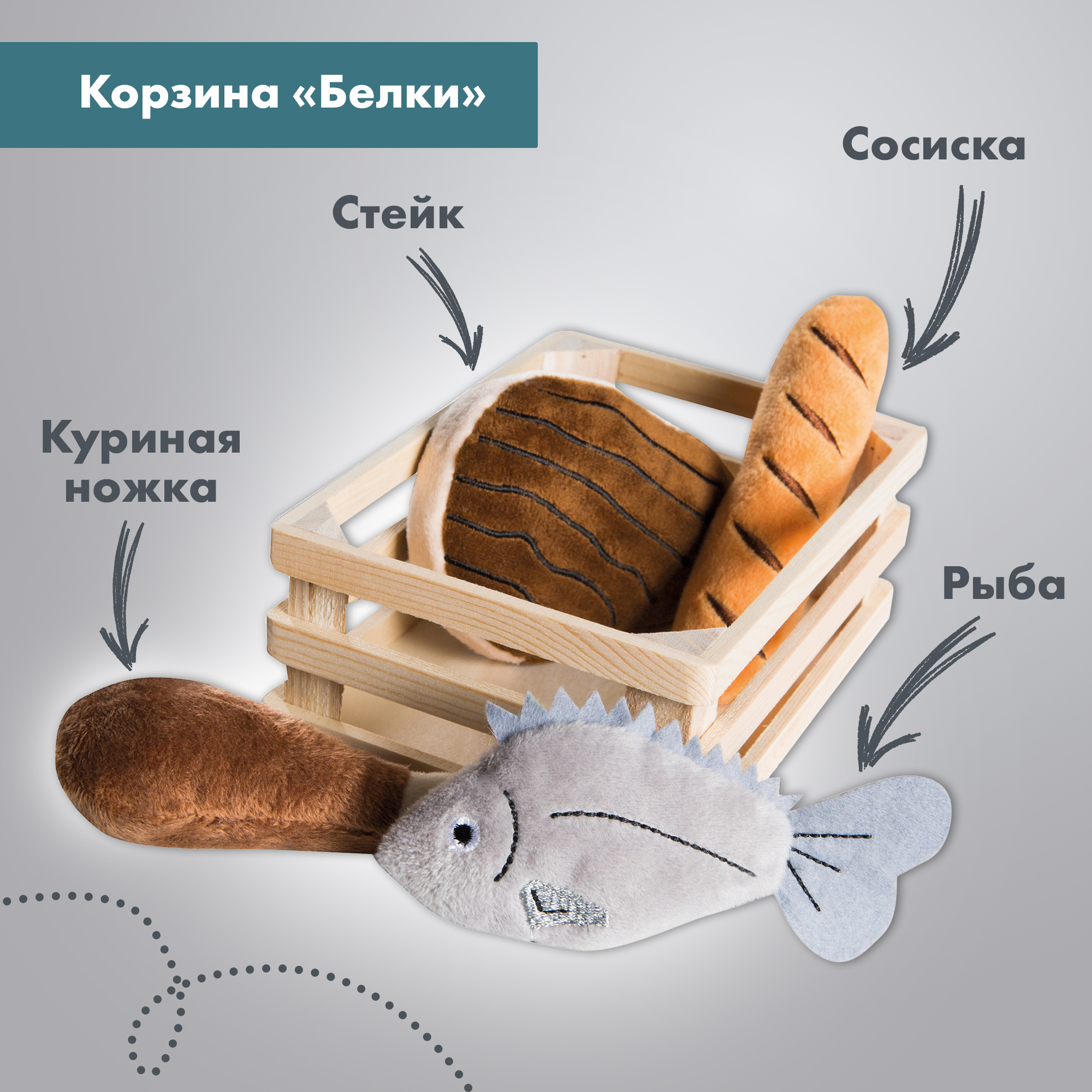 Игровой набор Roba продукты - фото 5