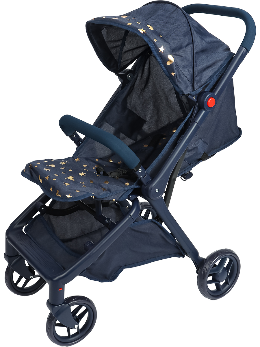 Прогулочная коляска для кукол Рыжий кот 9699-BS - фото 1