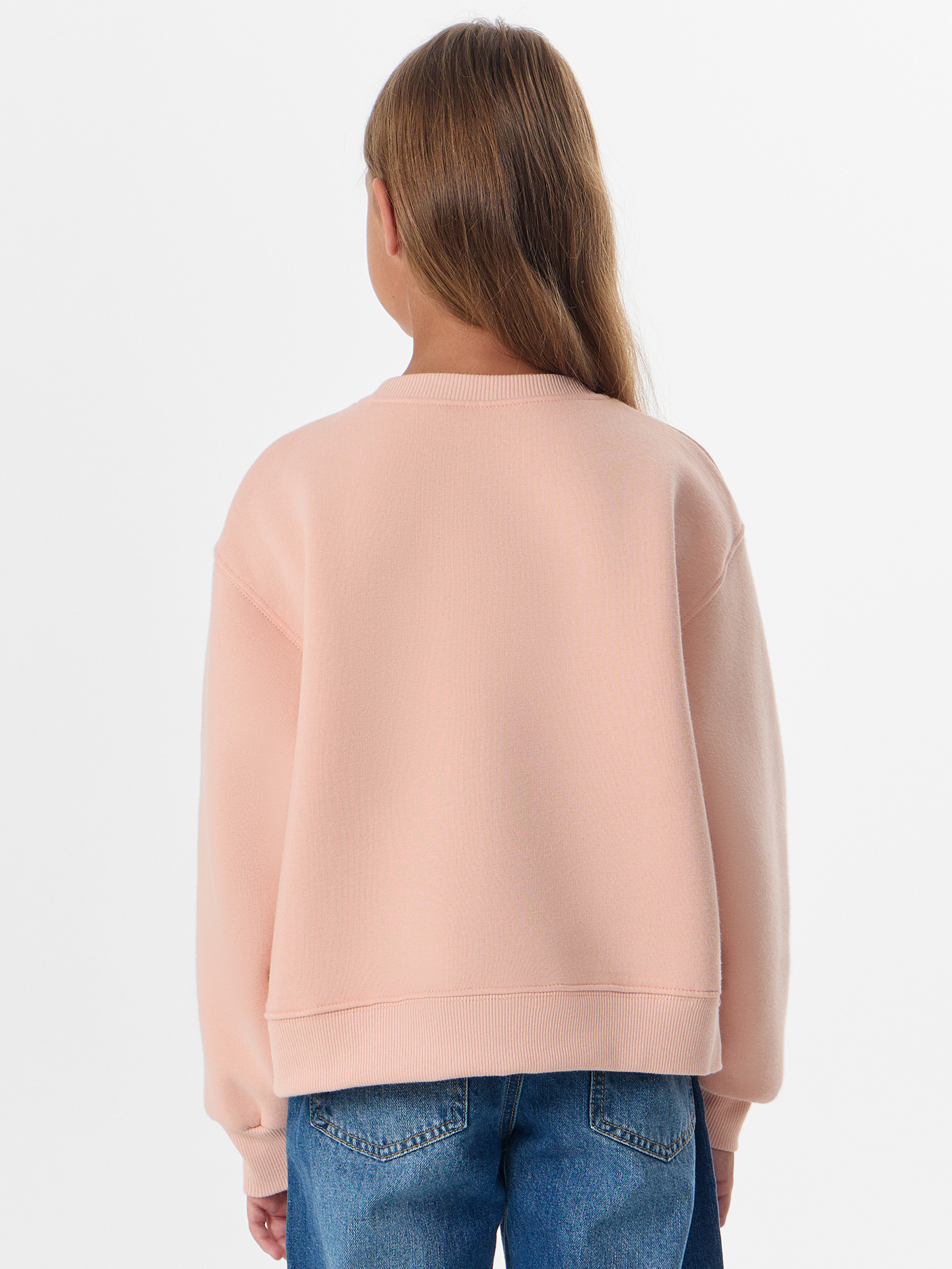 Свитшот Mark Formelle (Марк Формэль) 127982/розовый +печать2 - фото 2