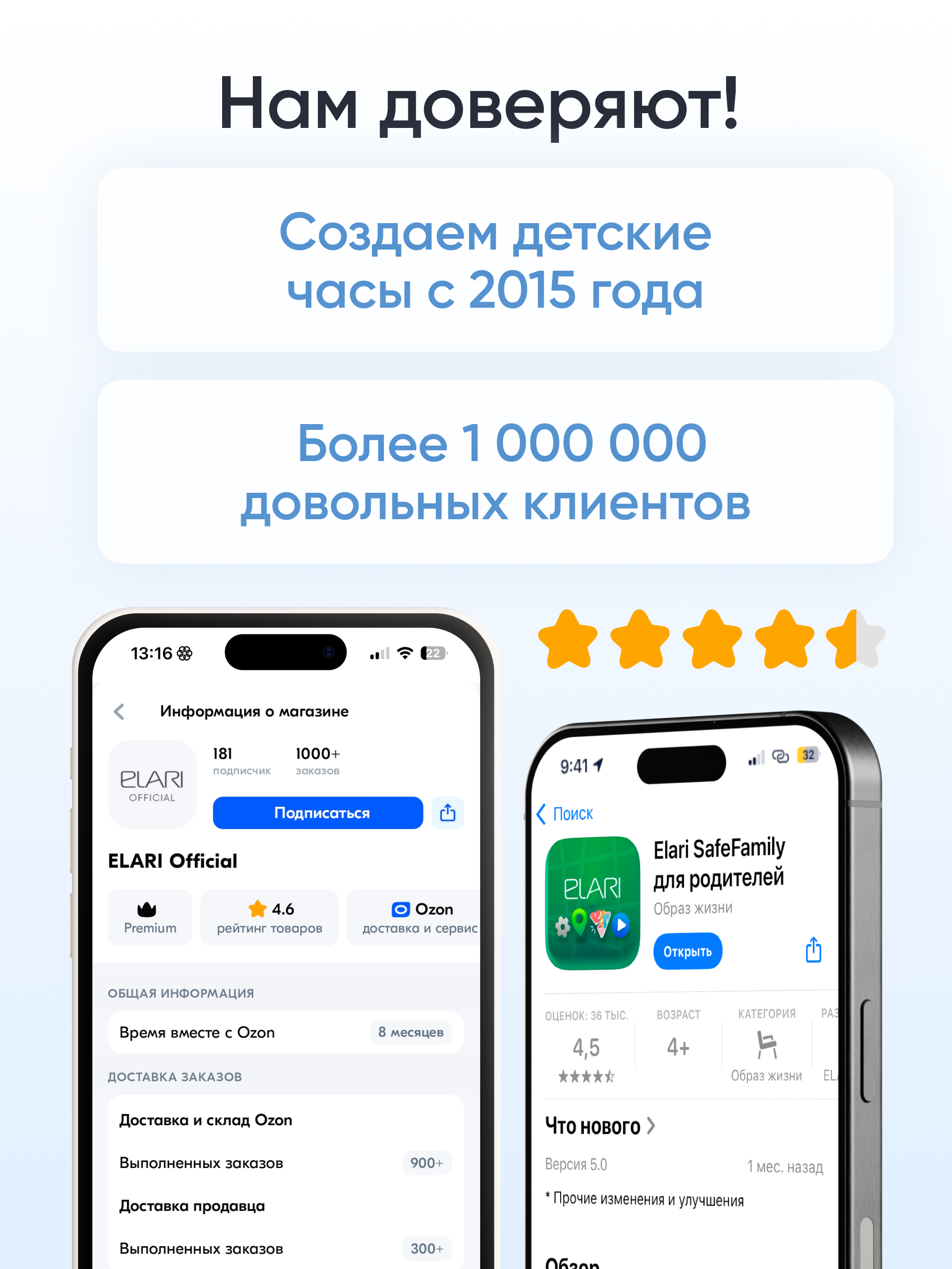 Детские смарт-часы ELARI KidPhone Techno 4G - фото 12