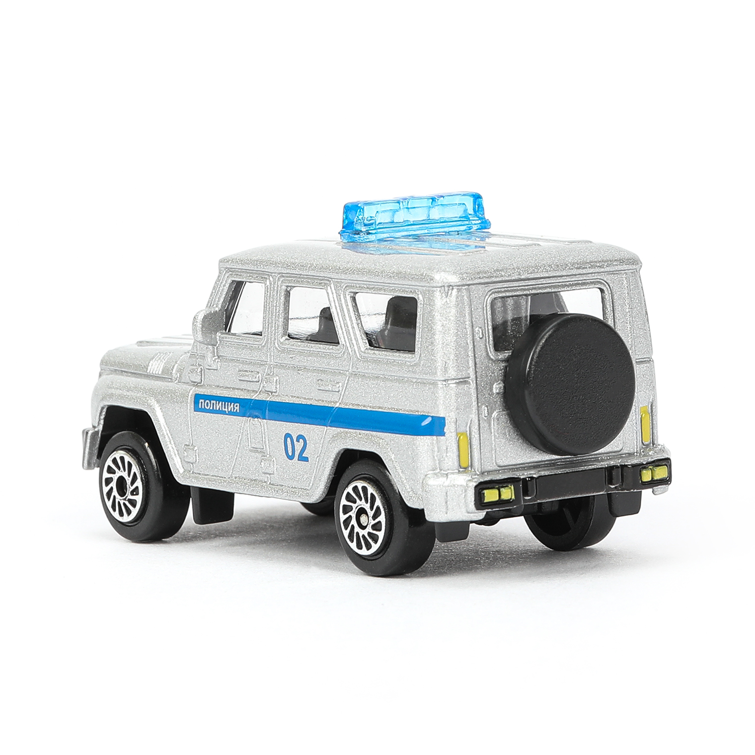 Полицейская машина Технопарк УАЗ Спецтехника в ассортименте 392206 - фото 4
