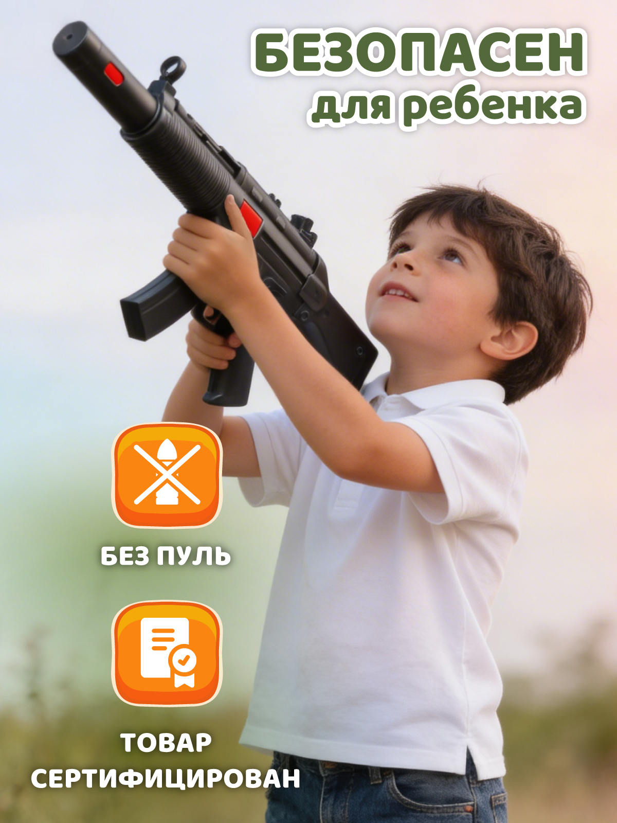 Автомат Маленький Воин - фото 2