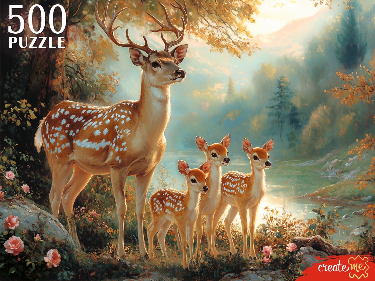 Пазл Рыжий кот классический - фото 1