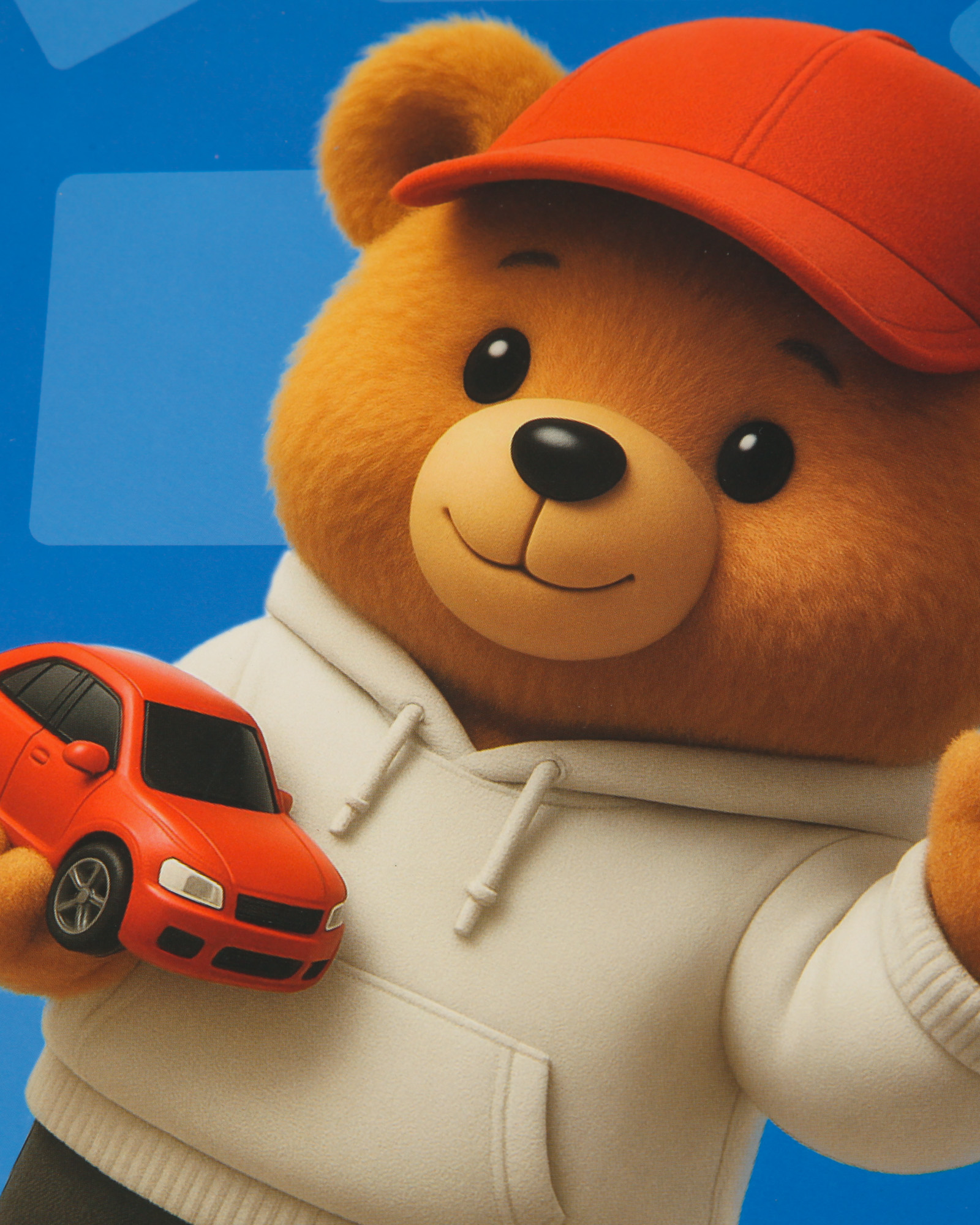 Пакет подарочный Attivio Мишка 26*32*12 - фото 3