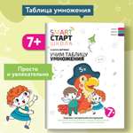 Книга Феникс Учим таблицу умножения Задания с визуальной инструкцией 7+
