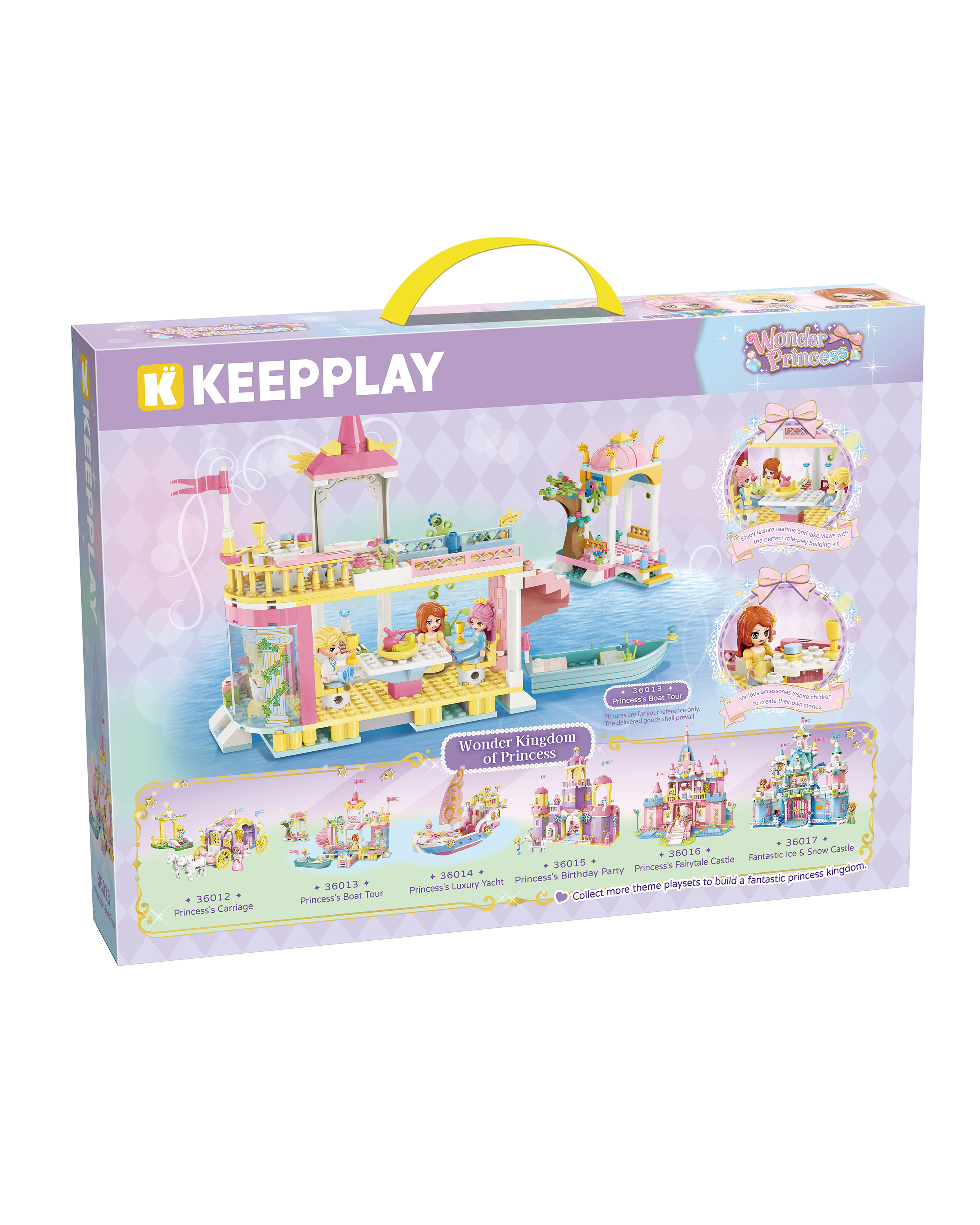 Конструктор QMAN Прогулка на лодке 221 дет. - фото 4