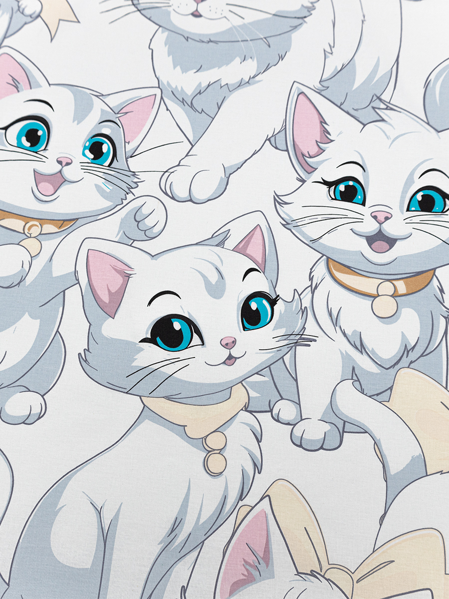 Комплект постельного белья BRAVO kids dreams Муррмяу полутораспальный 3 предм. - фото 7