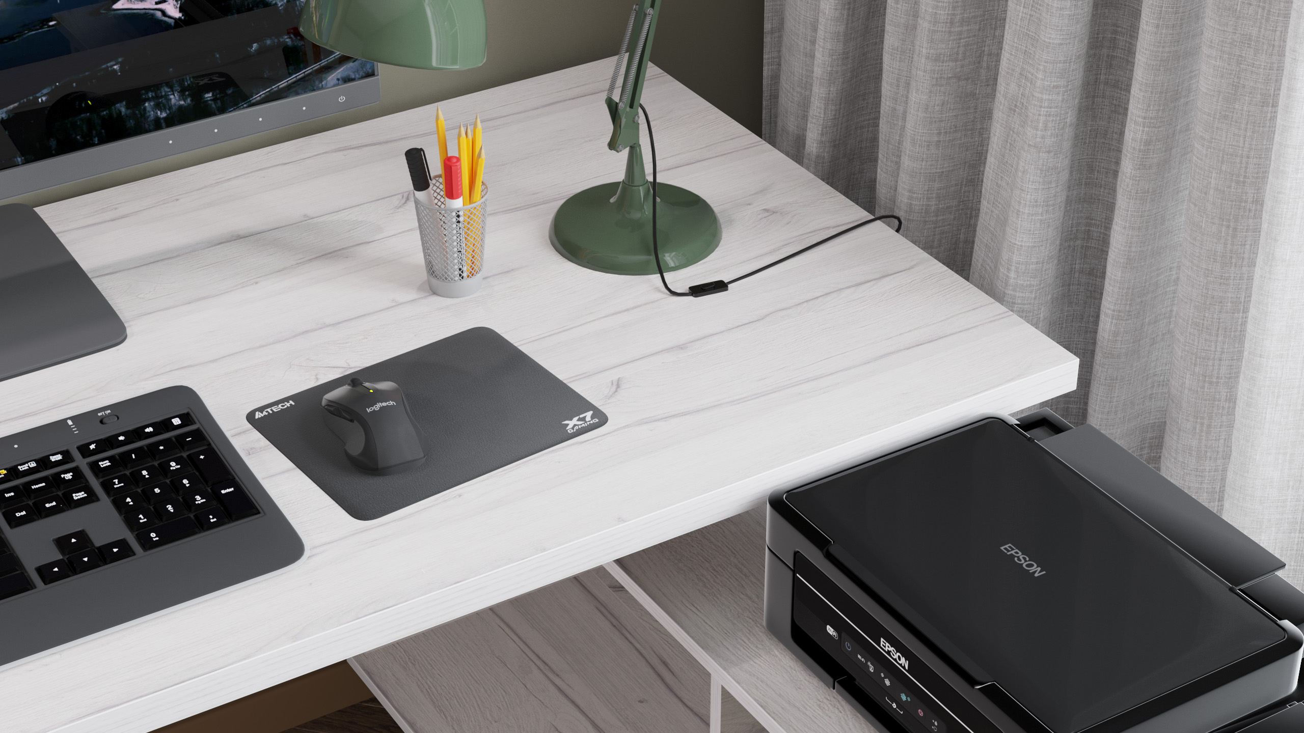 Письменный стол КАЛИФОРНИЯ МЕБЕЛЬ Хардвиг СР01 - фото 10