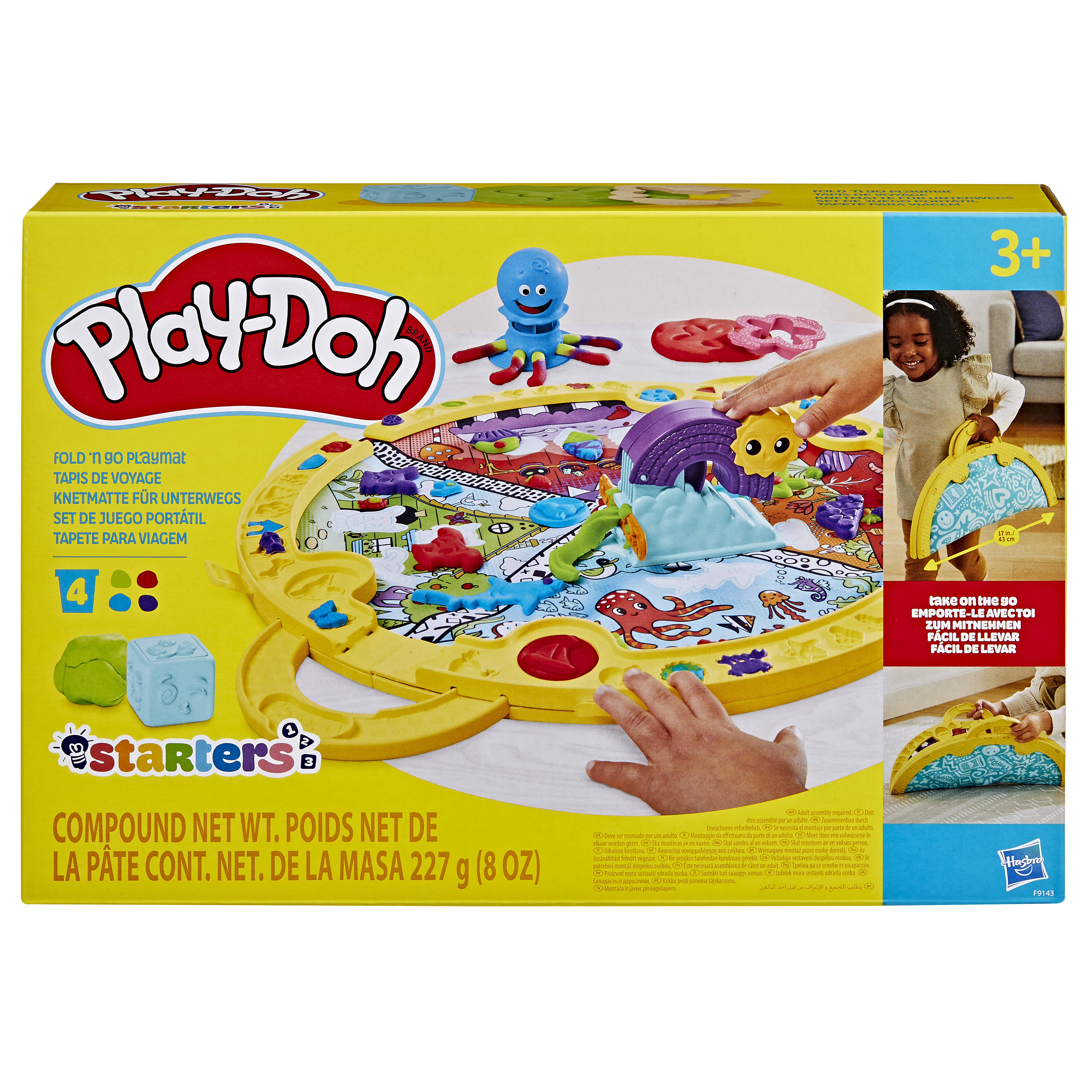 Масса для лепки Hasbro набор Play-Doh с ковриком - фото 2