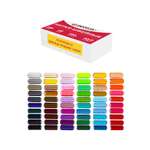 Нитки для шитья Develia армированные 40/2 200 м швейный набор 60 цветов