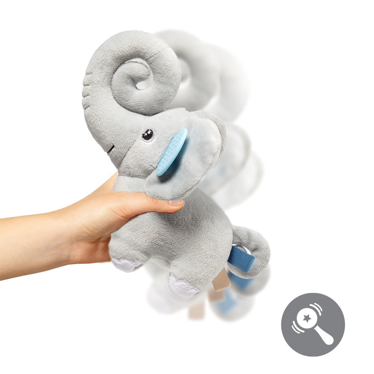 Игрушка Babyono подвеска Слоненок Ethan - фото 11