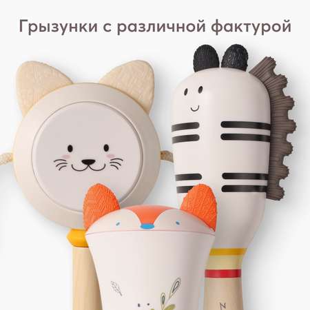 Игрушка Happy Baby погремушка jolly friends