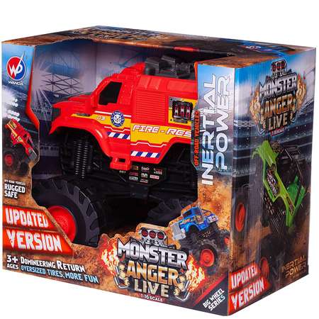 Пожарная машина Junfa Jeep внедорожник 1:16