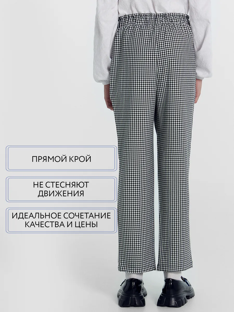 Брюки Mark Formelle (Марк Формэль) 187790/клетка виши - фото 7