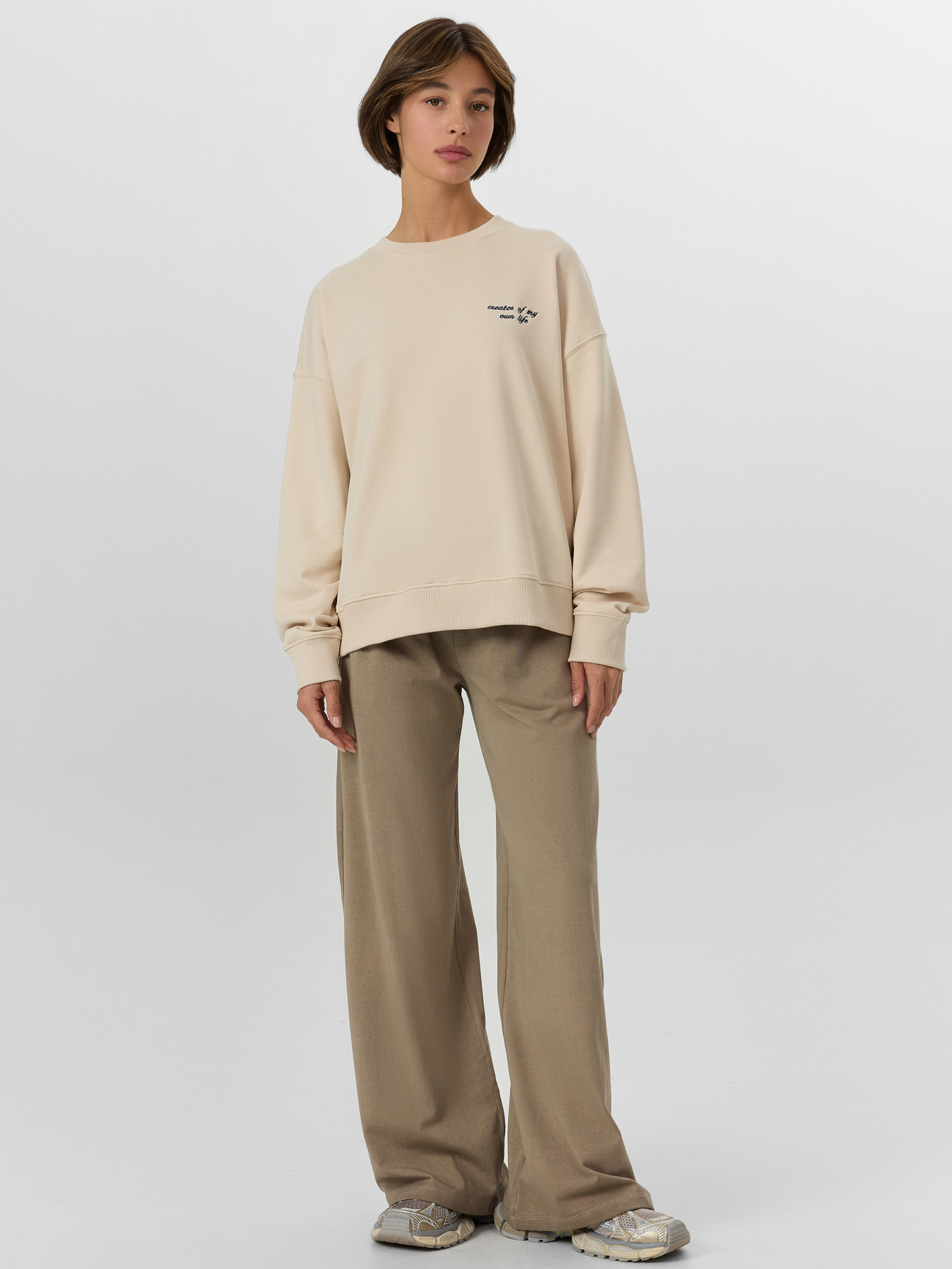 Свитшот Mark Formelle (Марк Формэль) 122813/1/экрю - фото 5