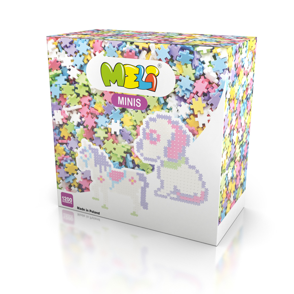 Конструктор Meli 1200 дет. - фото 1