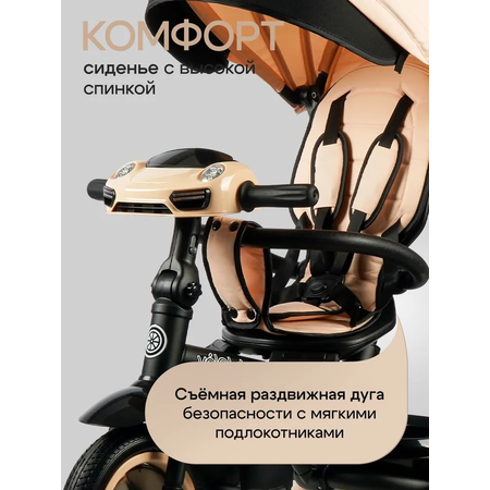 Трехколесный велосипед Velobibi 10 дюймов