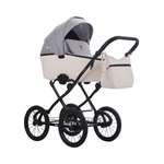 Коляска 2в1 Aroteam Moreno SL New 07 серый-белый