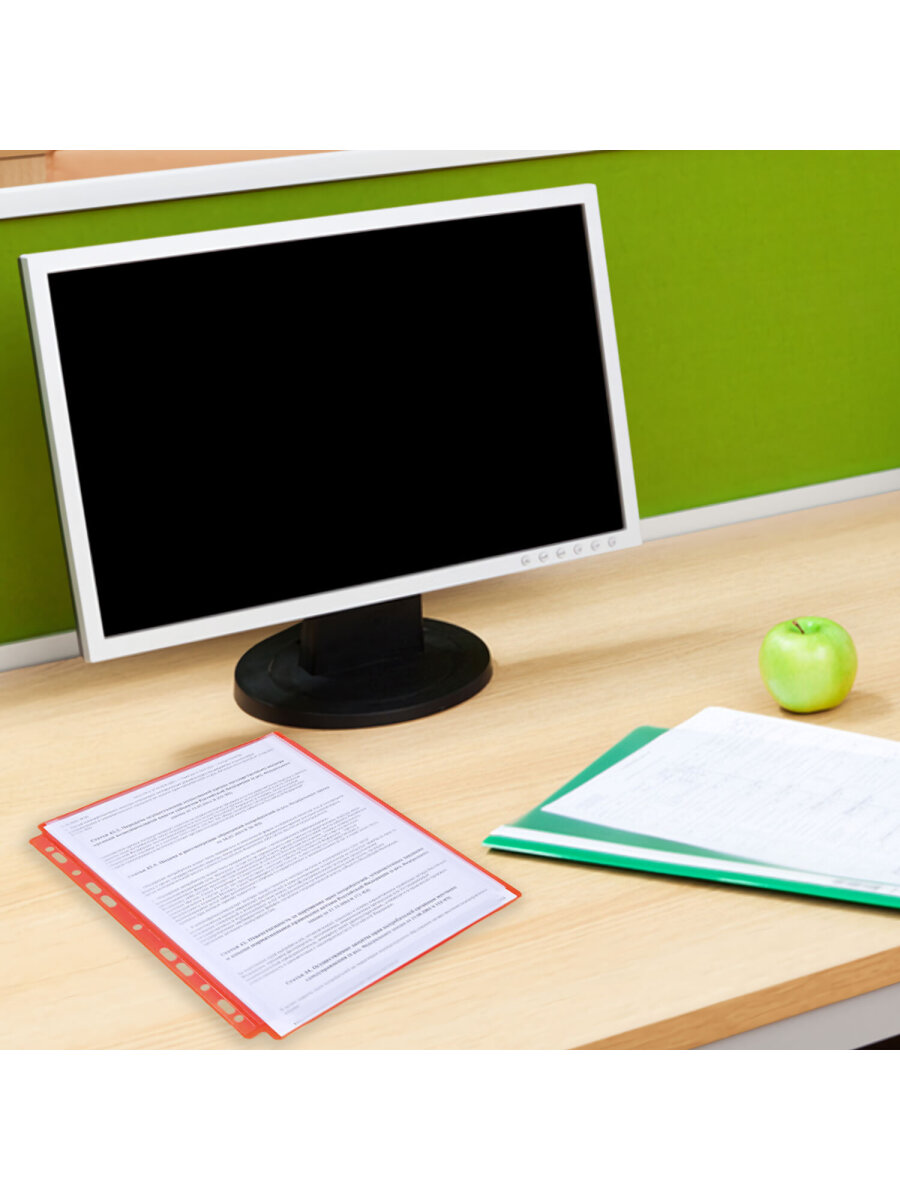 Файл Staff набор 5 штук перфорированные А4 - фото 7