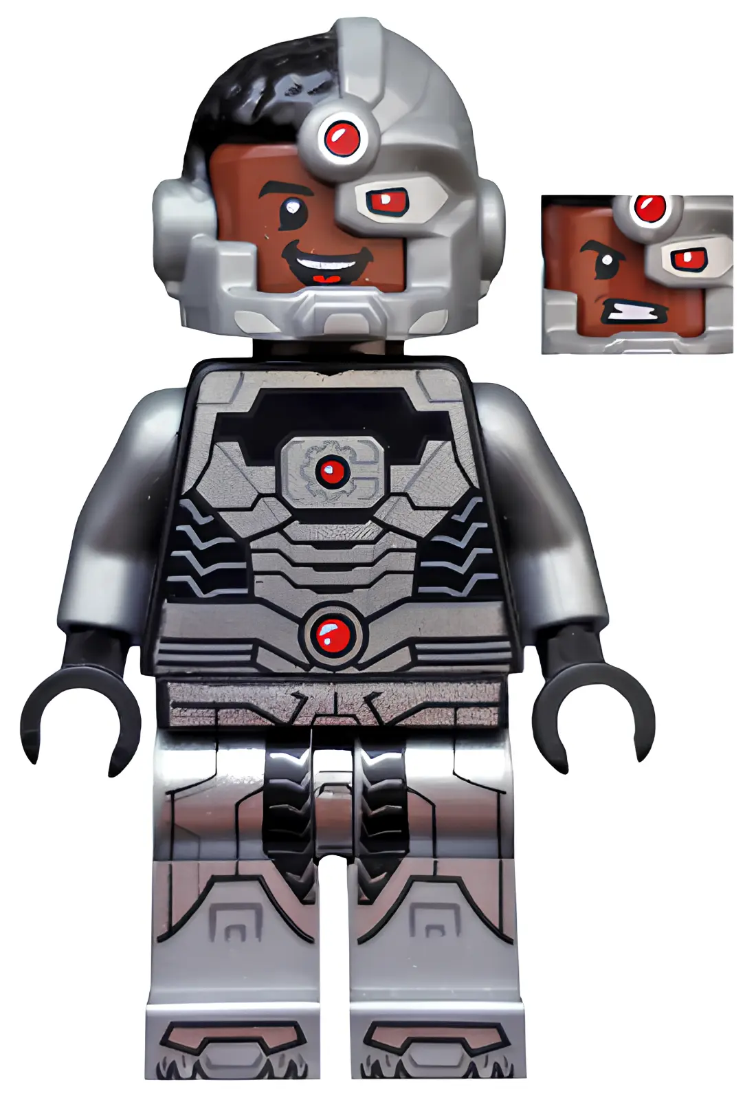 Изображение товара LEGO Минифигурка Cyborg Super Heroes — яркий герой для коллекции Изображение товара LEGO Минифигурка Cyborg Super Heroes — яркий герой для коллекции
