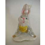 Свеча"Кролик лыжник"