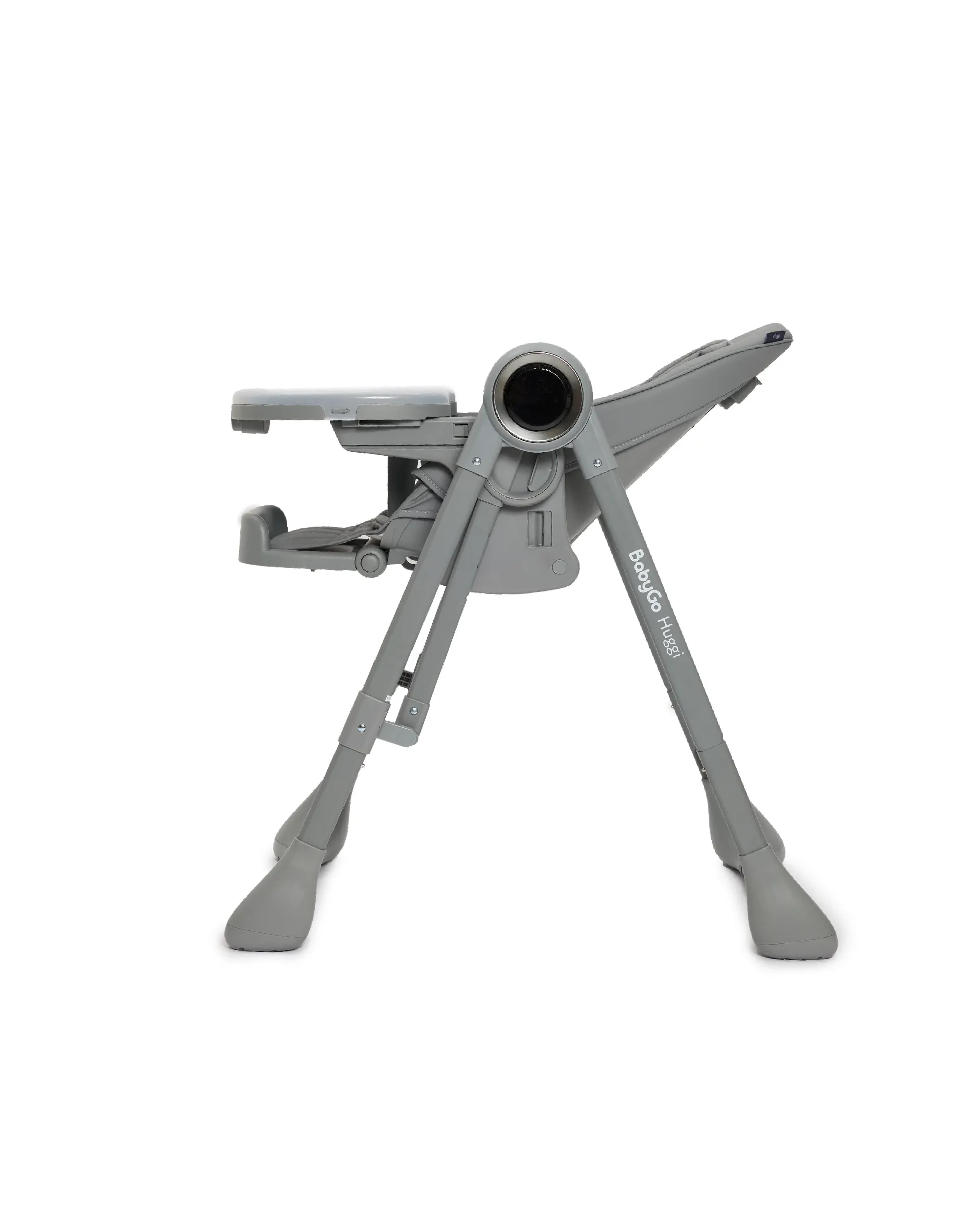 Стульчик для кормления BabyGo Huggi grey серый - фото 24