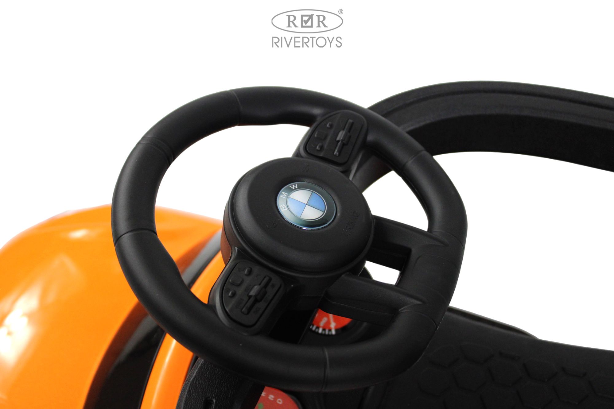 Каталка RIVERTOYS Z005ZZ-B-ORANGE оранжевый - фото 11